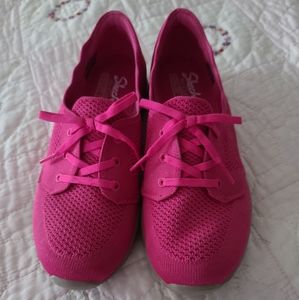 Skechers Seager Knit slip-on Hot Pink Size 9 9M